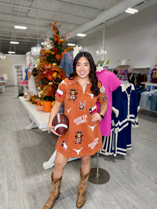 Texas Logo Patch Dress