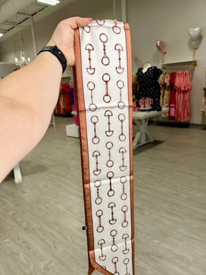 HORSE BIT TWILLY SCARF