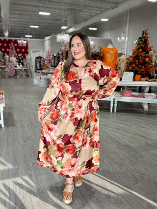 ANDRYA FLORAL DRESS