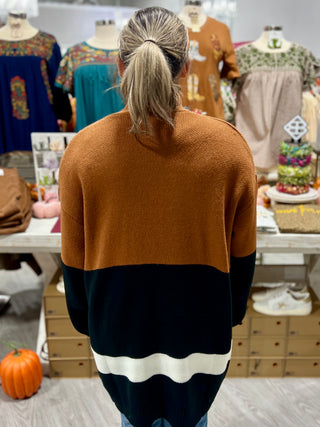 PUMPKIN CARDIGAN