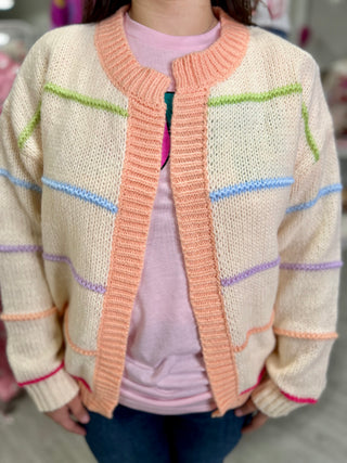 GRACE RAINBOW CARDIGAN