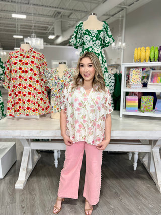 MARIA FLORAL BLOUSE