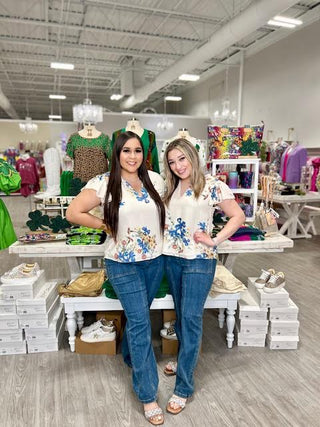 NICOLE FLORAL TOP
