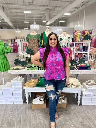 ADALINA FLORAL TOP