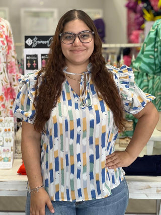 THERESE TIE TOP