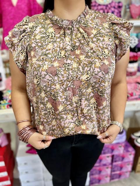 BRIANNA FLORAL TOP