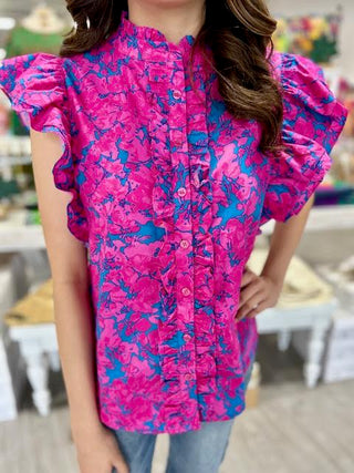 ADALINA FLORAL TOP