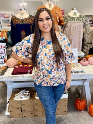 DAKOTA FLORAL TOP