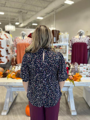 AVA FLORAL TOP