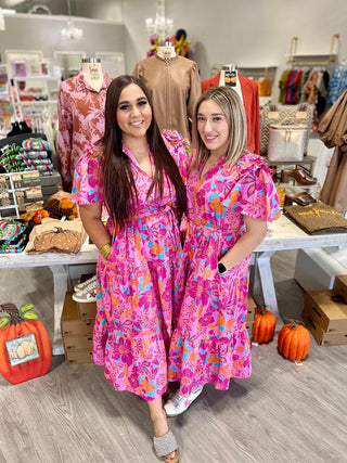 PIXI FLORAL MAXI DRESS