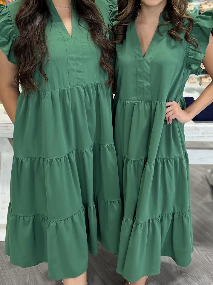 ON GAME DAY WE WEAR GREEN DRESS