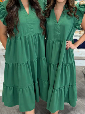 ON GAME DAY WE WEAR GREEN DRESS