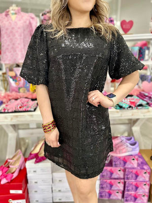 ISABEL SEQUIN DRESS