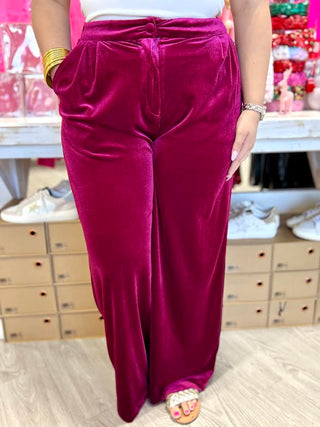 RUDOLPH VELVET PANTS
