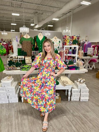 JULIA FLORAL DRESS