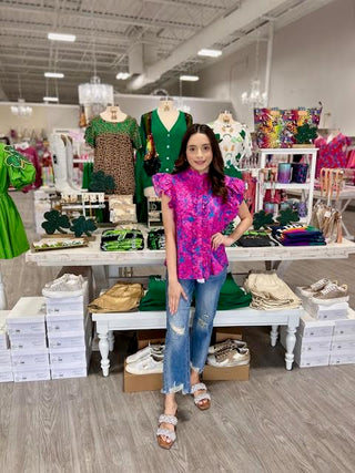 ADALINA FLORAL TOP