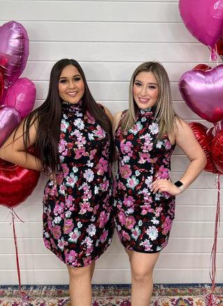 LAURA SEQUIN DRESS