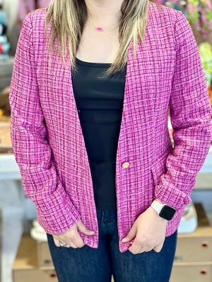 FIRST LADY PINK BLAZER