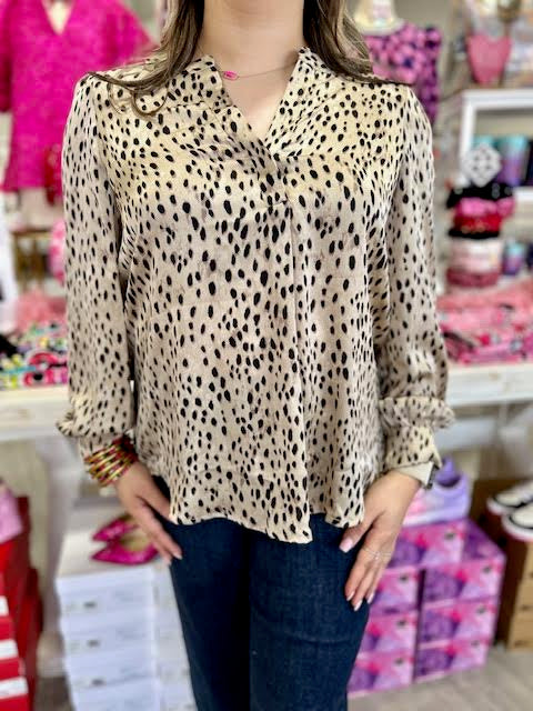 JESSICA LEOPARD TOP