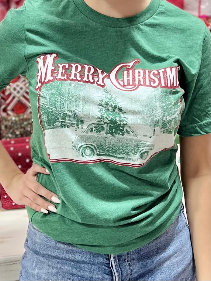 CHRISTMAS CAR TEE