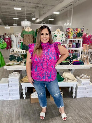 ADALINA FLORAL TOP