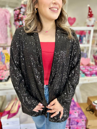 BIANCA SEQUIN BLAZER