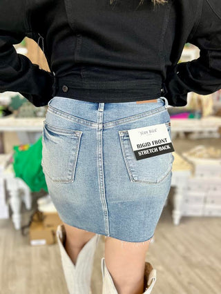 KIARA HW RIGID JUDY BLUE SKIRT