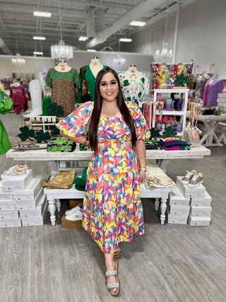 JULIA FLORAL DRESS