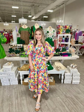 JULIA FLORAL DRESS