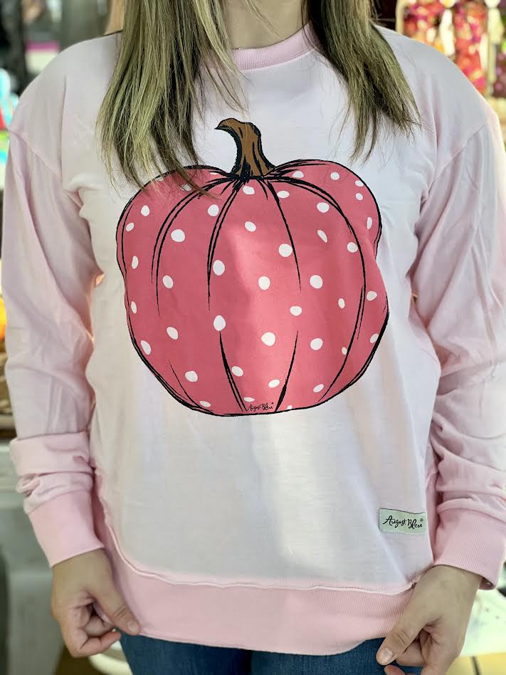 PINK PUMPKIN BUBBLEGUM LONG SLEEVE TEE