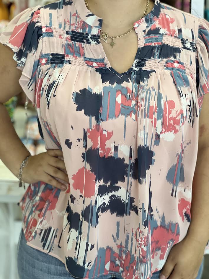 NADIA PINK TOP