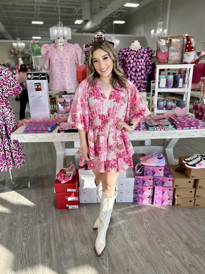 GABRIELLA FLORAL ROMPER