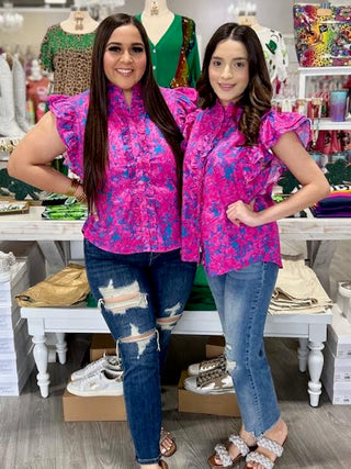 ADALINA FLORAL TOP