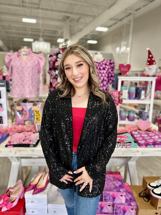 BIANCA SEQUIN BLAZER
