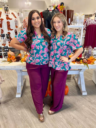 JEMMA FLORAL TOP