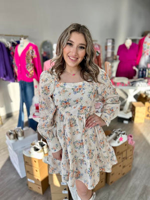 ESMER FLORAL DRESS