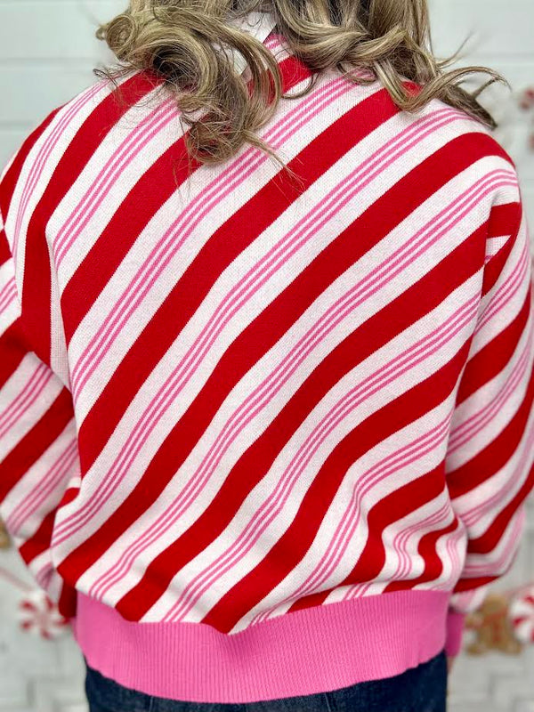 CANDY CANE QUEEN SWEATER Shop Southern Melon Boutique