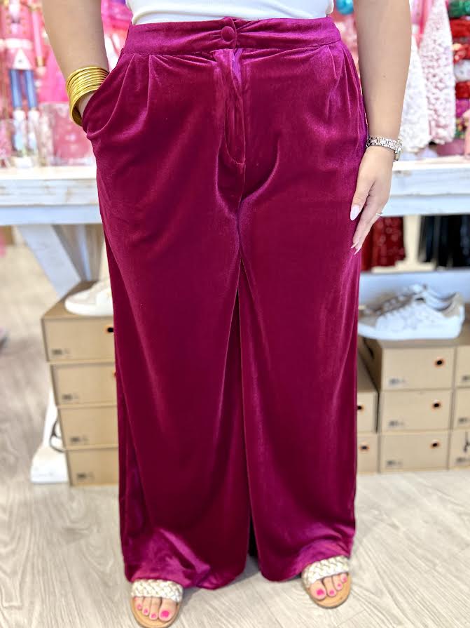 RUDOLPH VELVET PANTS