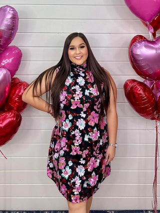 LAURA SEQUIN DRESS