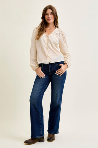 MADDIE MR JUDY BLUE ALEX BOOTCUT JEANS