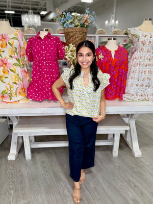 VANESSA FLORAL TOP