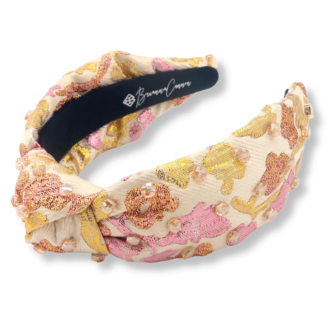 ADULT SIZE METALLIC FALL LEAVES HEADBAND BRIANNA CANNON