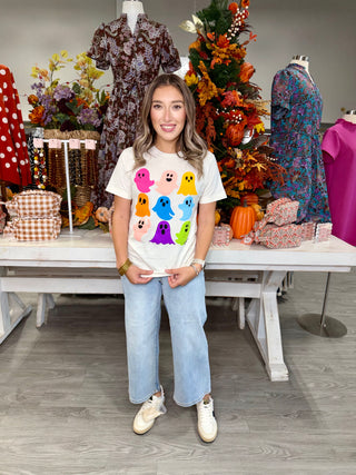 COLORFUL GHOST TEE