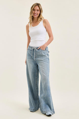 JUDY BLUE ALESSIA PALAZZO PANTS