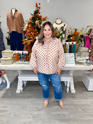 JACKIE POLKA DOT TOP