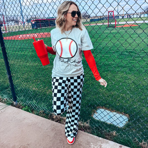 BASEBALL MAMA TEE