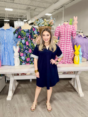 PAM NAVY DRESS