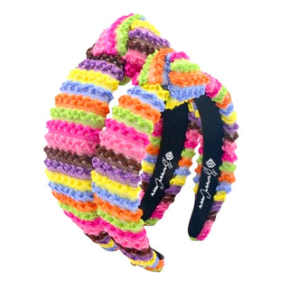CHILD SIZE BRIANNA CANNON FIESTA RAINBOW RUFFLE HEADBAND