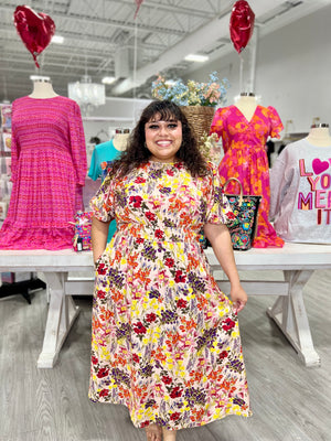 GEORGIA FLORAL DRESS