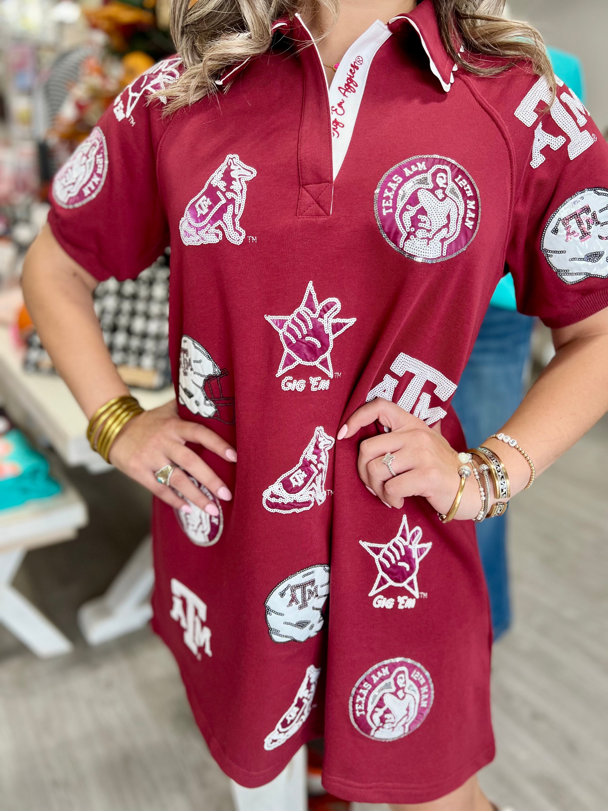 Texas a&m logo dress